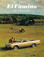 1967 CHEVROLET EL CAMINO BROCHURE ENGELS, Nieuw