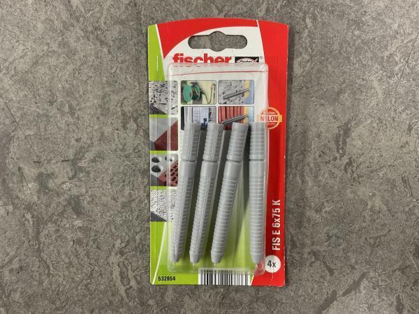 Veiling - 25x Fischer binnendraadanker 6x75mm 4-pack FIS EK, Doe-het-zelf en Bouw, IJzerwaren en Bevestigingsmiddelen