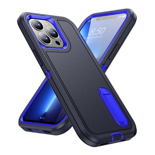 iPhone 8 Armor Hoesje met Kickstand - Shockproof Cover Case, Telecommunicatie, Mobiele telefoons | Hoesjes en Screenprotectors | Apple iPhone