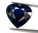 Zonder Minimumprijs Saffier - 3.04 ct - Gem Report Antwerp, Handtassen en Accessoires, Edelstenen, Nieuw