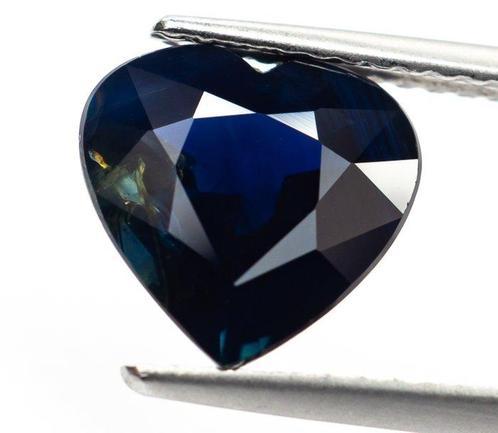 Zonder Minimumprijs Saffier - 3.04 ct - Gem Report Antwerp, Handtassen en Accessoires, Edelstenen