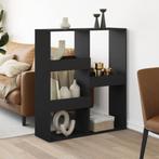 vidaXL Kamerscherm 100x33x115 cm bewerkt hout zwart, Huis en Inrichting, Kasten | Boekenkasten, Verzenden, Nieuw