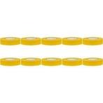 Isolatietape 10 Pack Geel 20mmx18m - Duurzaam en Sterk LED T, Verzenden, Nieuw