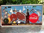 Coca-Cola - Emaille bord - Staal