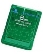 Sony PS2 8MB Memory Card Emerald (PS2 Accessoires), Games en Spelcomputers, Ophalen of Verzenden, Zo goed als nieuw