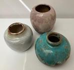 Pieter Groeneveldt en Mobach(2) - Vase (3) - Faïence, Antiek en Kunst