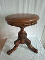 Tabouret - Bois, Cuir - Pianokruk