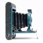 Kodak Rainbow Hawkeye vest pocket blauw Analoge opvouwbare