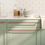 vidaXL Handvatten 20 st 480 mm roestvrij staal bronskleurig, Verzenden