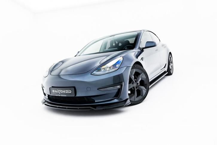 Front Splitter V.3 voor Tesla Model 3, Autos : Divers, Tuning & Styling, Enlèvement ou Envoi