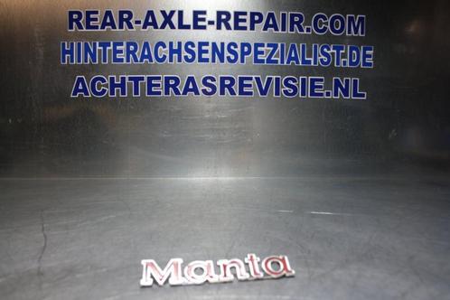 Embleem Manta, hoort op kofferdeksel. (Emblemen, Overig), Auto-onderdelen, Carrosserie, Nieuw, Universele onderdelen, Verzenden