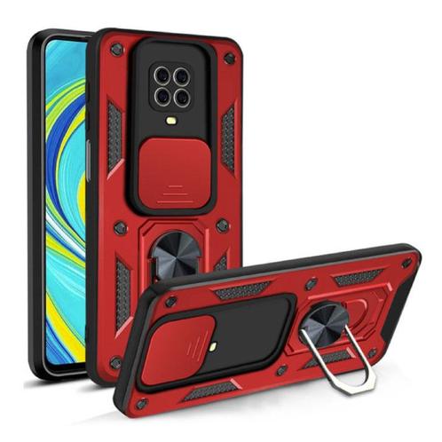 Xiaomi Redmi Note 10 Pro Max - Armor Hoesje met Kickstand en, Télécoms, Téléphonie mobile | Housses, Coques & Façades | Marques Autre