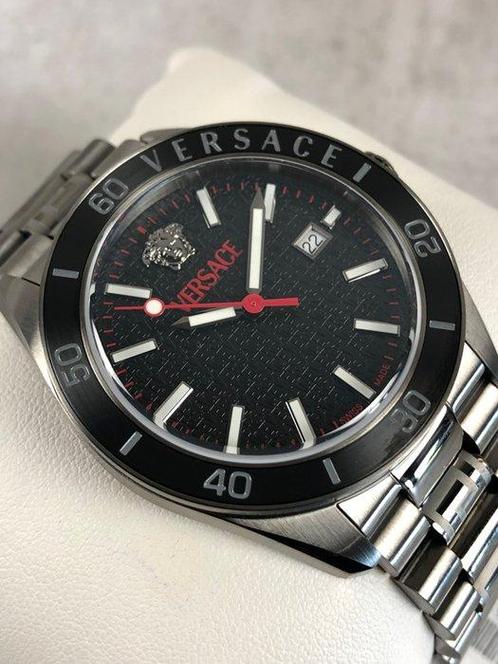 Versace - V-Dome - VE8E007 24 - Homme - 2020 et après, Handtassen en Accessoires, Horloges | Heren