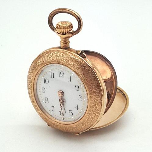 Onbekend - 14 karaat gouden dames zakhorloge - 1850-1900, Bijoux, Sacs & Beauté, Montres | Hommes