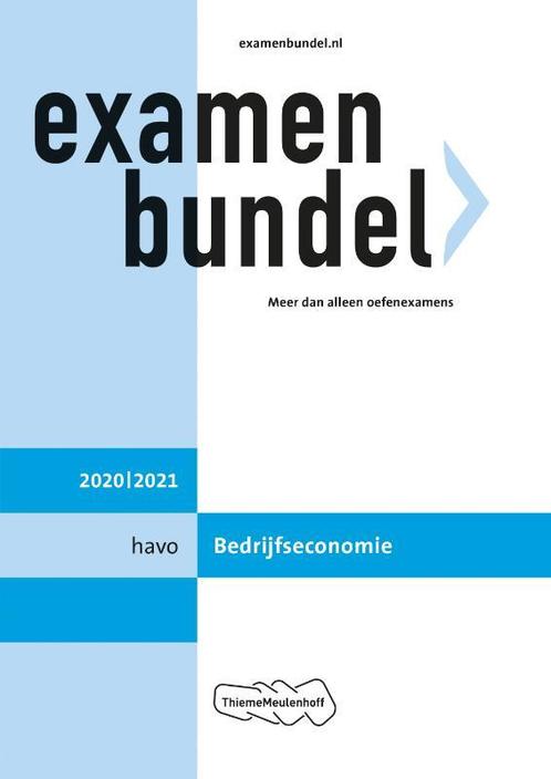 Examenbundel havo Bedrijfseconomie 2020/2021 9789006781311, Boeken, Schoolboeken, Gelezen, Verzenden