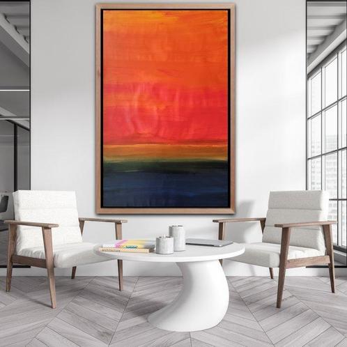 Alla Faber - Dreamscape Horizon #3, XXL, Antiek en Kunst, Kunst | Schilderijen | Modern