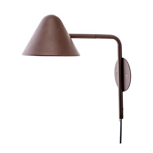 Bloomingville wandlamp metaal - bruin (Verlichting), Maison & Meubles, Lampes | Autre, Envoi