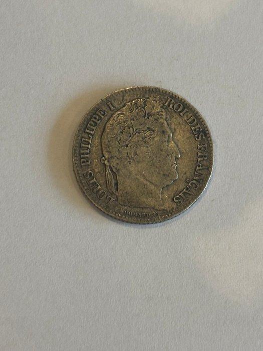 Frankrijk. Louis Philippe I. 1 Franc 1840-W, Lille (Zonder, Postzegels en Munten, Munten | Europa | Euromunten