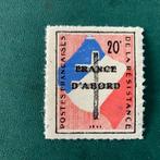 Frankrijk 1944 - Verzet : vignet uitgegeven door het verzet, Gestempeld
