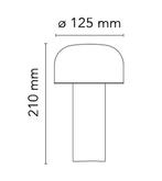 Flos - Edward Barber Jay Osgerby - Tafellamp - Bellhop-tafel