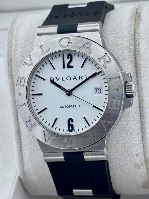 Bvlgari - Diagono Automatic - LCV 38 S - Homme - 1998, Handtassen en Accessoires, Horloges | Heren