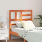 vidaXL Bed Hoofdbord Wasbruin 80.5 x 4 x 104 cm Massief, Huis en Inrichting, Verzenden, Nieuw