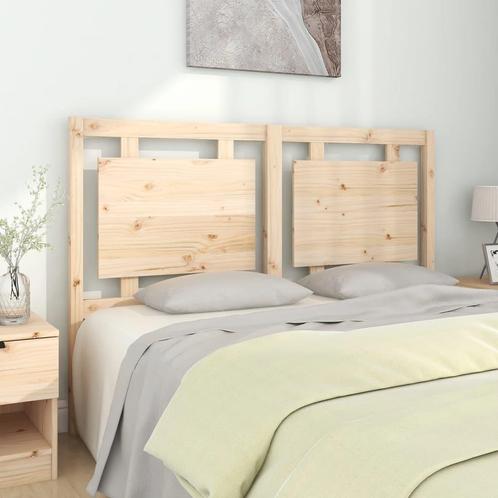 vidaXL Hoofdbord 145,5x4x100 cm massief grenenhout, Huis en Inrichting, Slaapkamer | Bedden, Nieuw, Verzenden