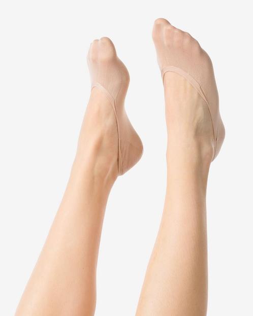 HEMA 2-pak Kousenvoetjes Nude, Kleding | Dames, Leggings, Maillots en Panty's, Ophalen of Verzenden