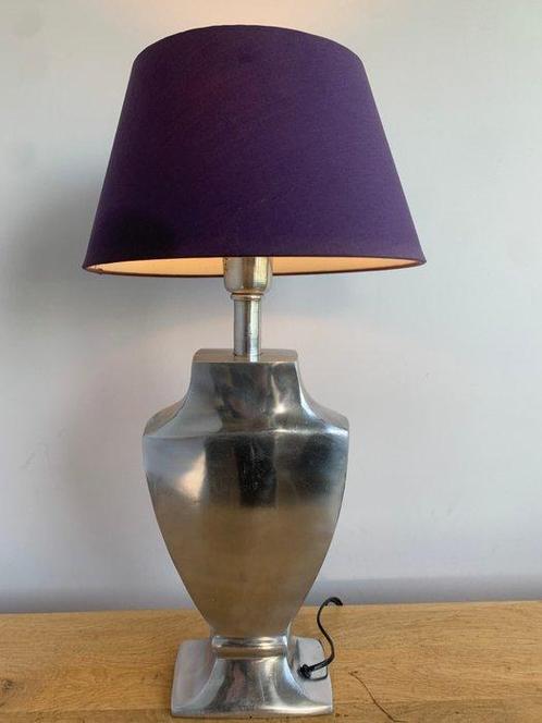 Tafellamp - Xl tafellamp - Chroom - Robuust, Antiek en Kunst, Curiosa en Brocante