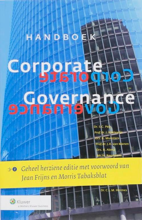 Handboek Corporate Governance 9789013049213, Livres, Science, Envoi