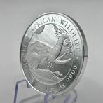 Somalië. 100 Shilling 2023 Wildlife Elephant Silver Coin