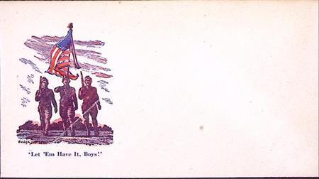 Amerikaanse envelop WWII (lijst optie), Verzamelen, Militaria | Tweede Wereldoorlog, Foto of Poster, Verzenden