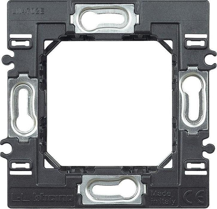 Bticino Living Light Air Holder 2 Module Frame - BTLN4702E, Doe-het-zelf en Bouw, Elektriciteit en Kabels, Verzenden