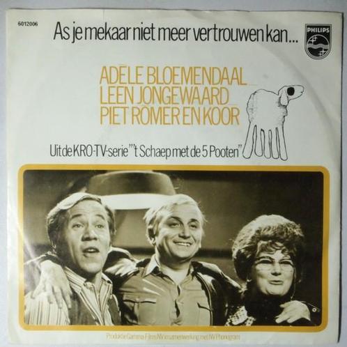 Adèle Bloemendaal, Leen Jongewaard, Piet Römer - As Je..., Cd's en Dvd's, Vinyl Singles, Single, Gebruikt, 7 inch, Pop