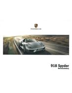 2015 PORSCHE 918 SPYDER INSTRUCTIEBOEKJE DUITS, Auto diversen, Handleidingen en Instructieboekjes