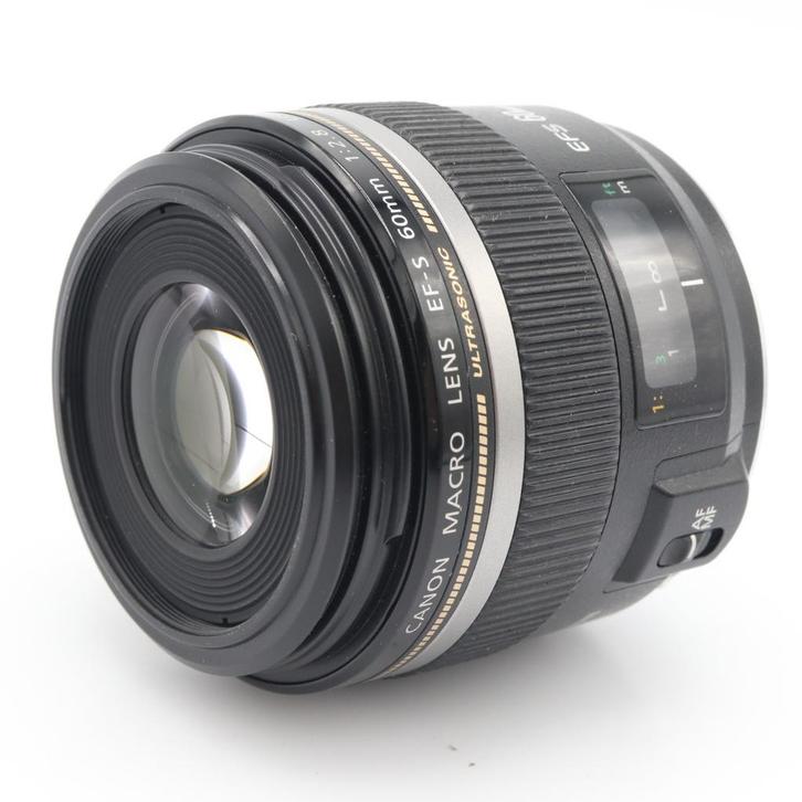Canon EF-S 60mm F/2.8 USM macro | Tweedehands, Audio, Tv en Foto, Foto | Lenzen en Objectieven, Zo goed als nieuw, Verzenden