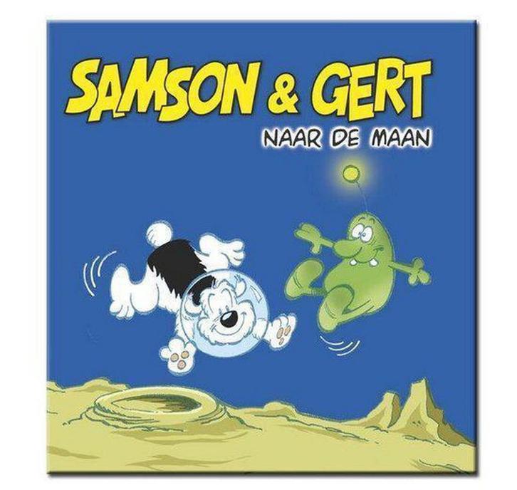 Naar de maan / Samson & Gert voorleesboekje / 8 D. Verbiest, Boeken, Kinderboeken | Jeugd | 13 jaar en ouder, Gelezen, Verzenden