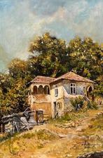 Zbigniew Cortez Zajc (XXI) - Stary dom, Antiek en Kunst, Kunst | Schilderijen | Klassiek