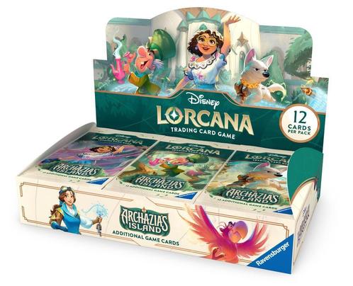 Disney Lorcana TCG Archazias Island, Hobby en Vrije tijd, Verzamelkaartspellen | Overige, Booster, Nieuw, Foil, Verzenden