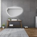 Spiegel Gliss Design Trendy Oval LED Verlichting 70cm, Bricolage & Construction, Sanitaire, Ophalen of Verzenden, Bad