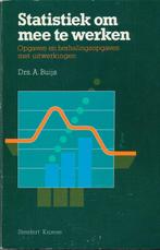 Statistiek om mee te werken, opgaven, Boeken, Verzenden, Nieuw