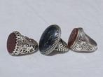 Zilver, Agaat & Hadid - Islamitische ambachtelijke ringen -
