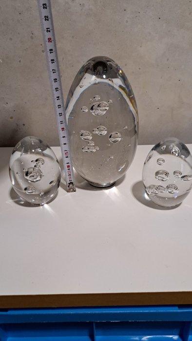 Glasfabriek Leerdam - Floris Meydam - Presse-papiers (3) -, Antiek en Kunst, Antiek | Glaswerk en Kristal