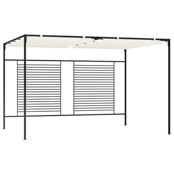 vidaXL Prieel met uittrekbaar dak 180 g/m² 3x4x2,3 m, Tuin en Terras, Partytenten, Verzenden, Nieuw