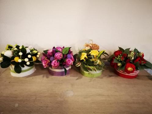 Oasis viva wool table design medi rond - 1 stuk wit des, Hobby en Vrije tijd, Knutselen, Nieuw