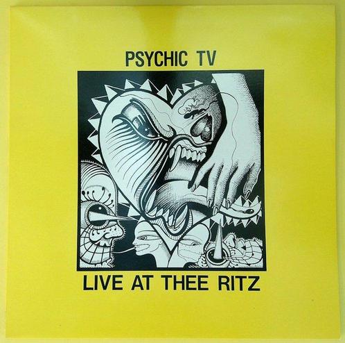 Psychic TV - 1. Live At Thee Ritz (1989 LP) 2. Live At Thee, Cd's en Dvd's, Vinyl Singles
