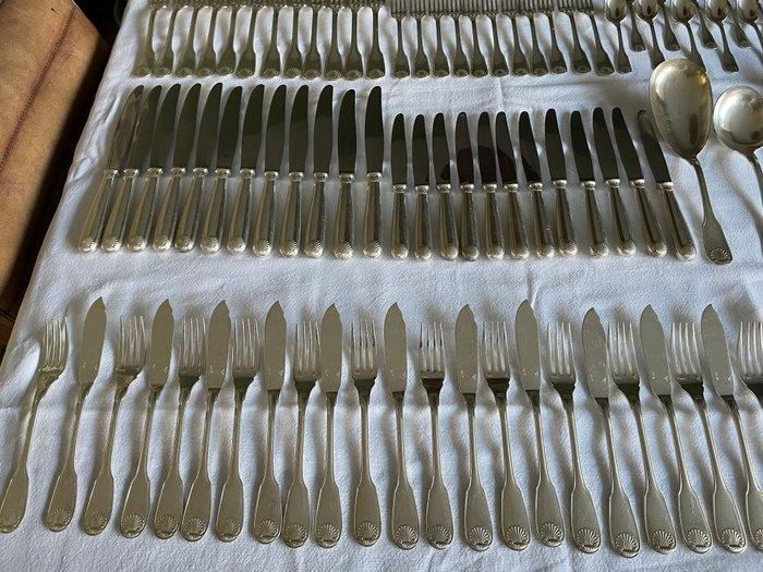 Christofle - Ménagère pour 12 personnes (127) - Vendôme -, Antiek en Kunst, Antiek | Meubels | Tafels