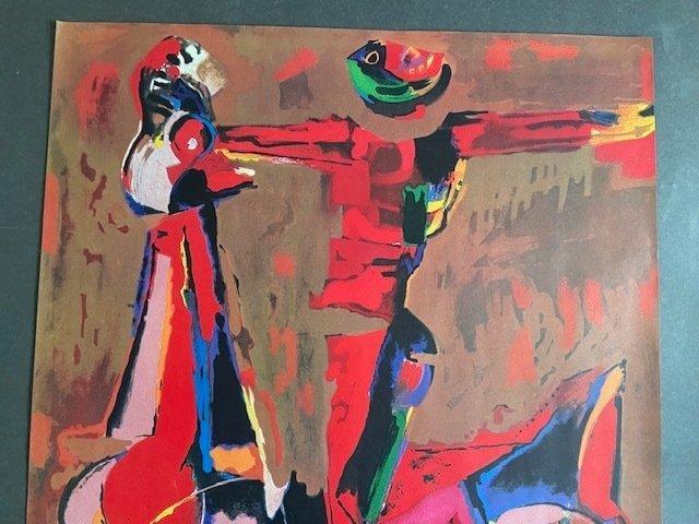 Marino Marini - Olympische Spiele München 1972, Antiquités & Art, Art | Dessins & Photographie