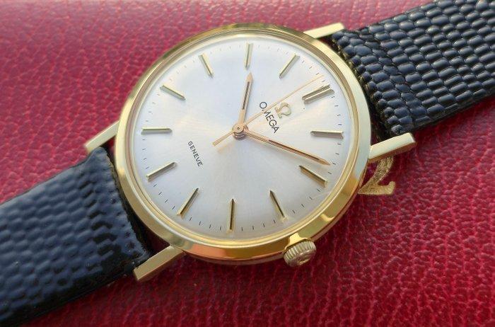 Omega - Genève - 18K Gold - Cal. 601 - 1970 - Zonder, Handtassen en Accessoires, Horloges | Heren