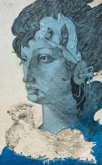 Helmut Leherb (1933-1997) - 5 Blue Ladys: Nostalgia,, Antiek en Kunst